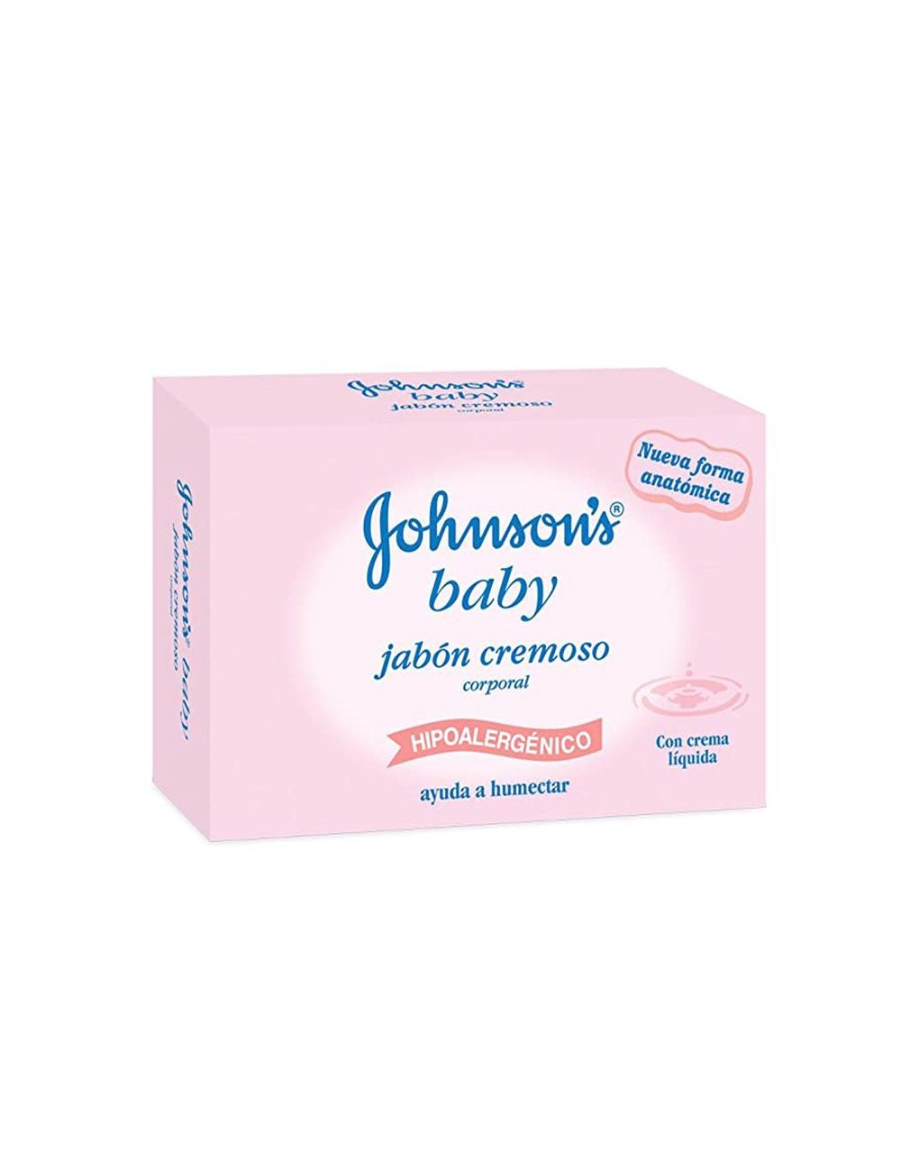 Johnson´s Baby Jabón Cremoso Barra Con 75g Hipoalergénico