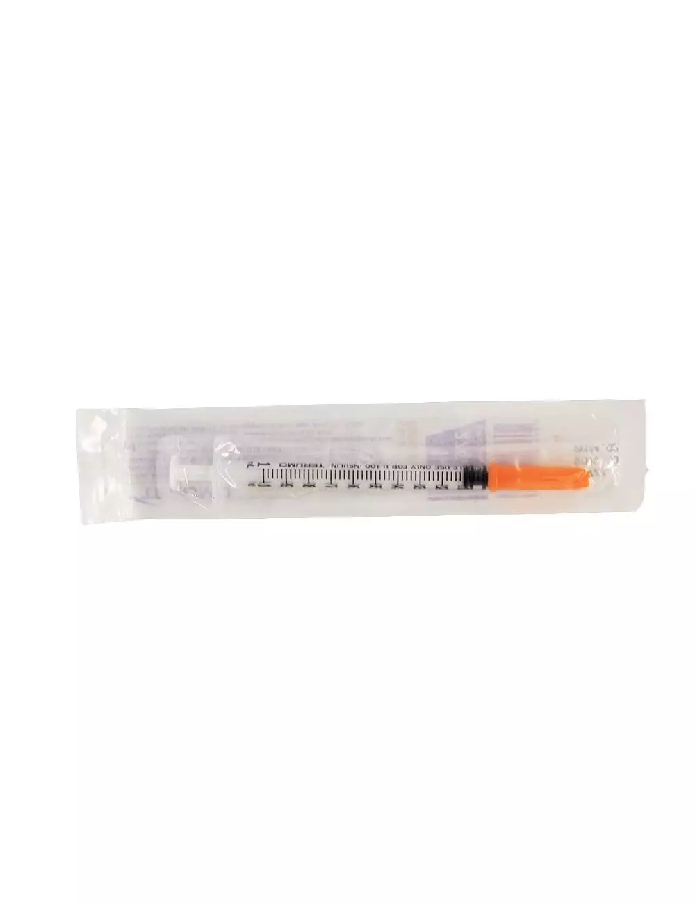 JERINGA DESECHABLE  TERUMO DE 1 ML PARA INSULINA 27G x 13 MM