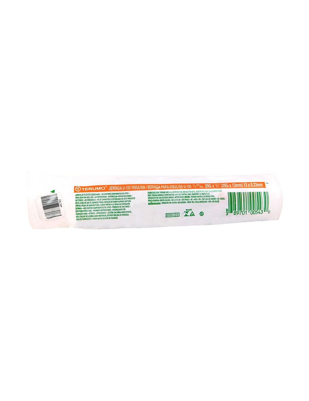 Jeringa Desechable TERUMO 0.3 mL