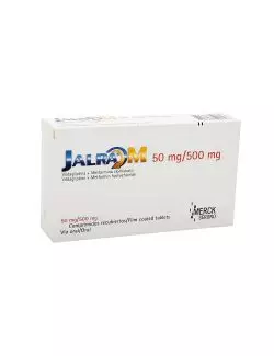 Jalra-M 50 mg/500 mg Caja Con 30 Comprimidos