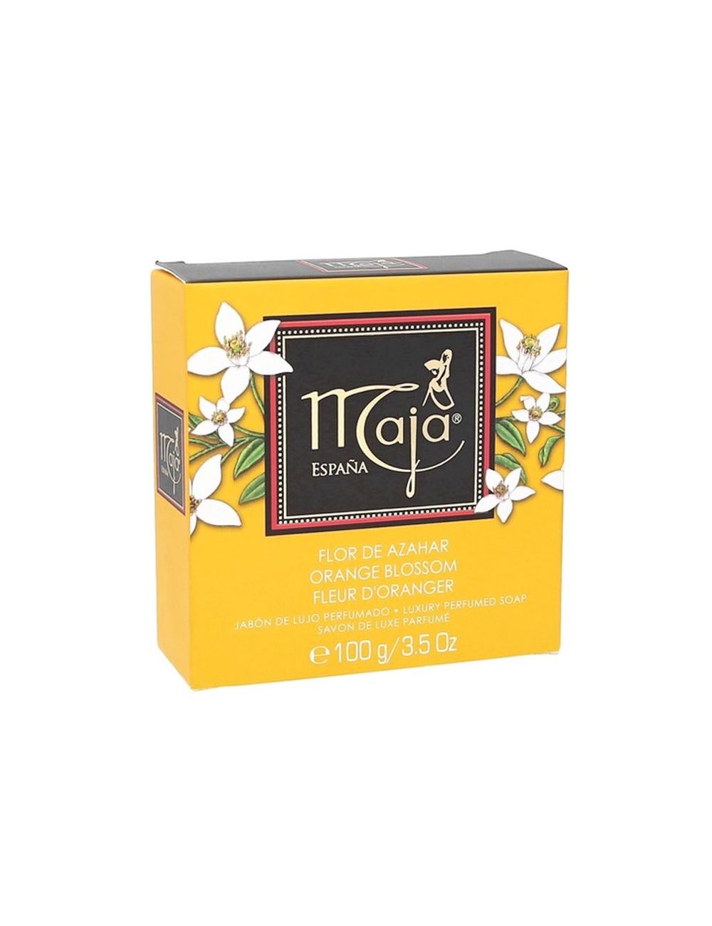 Jabón Maja Flor De Azahar Caja Con 1 Barra De 100 g