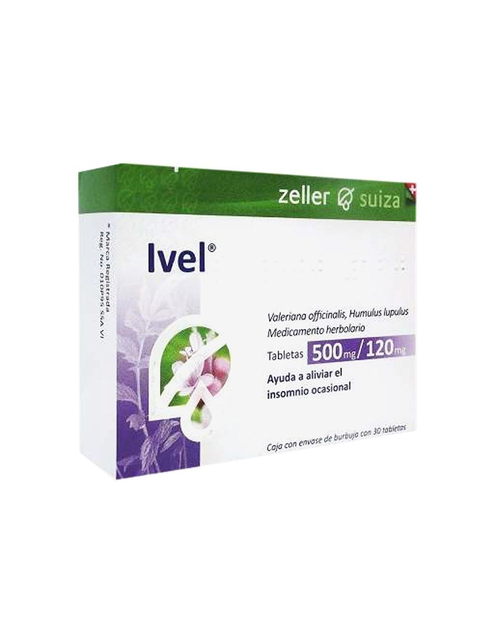 IVEL 500/120 MG C/10 TABS.
