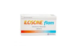 Ilosone Flam 250mg/50mg Caja Con 40 Cápsulas - RX2