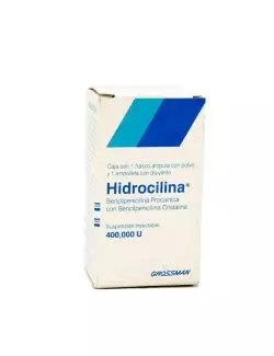 Hidrocilina 400 mg Caja Con 1 Ampolleta RX2