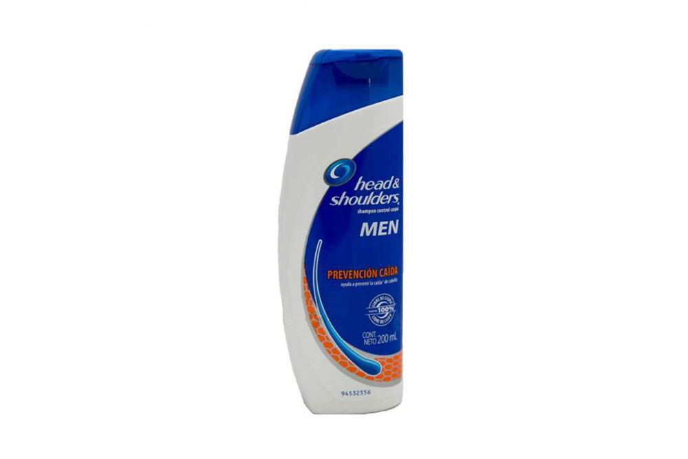 Head&Shoulder Men Shampoo Prevención Caída Botella Con 200mL