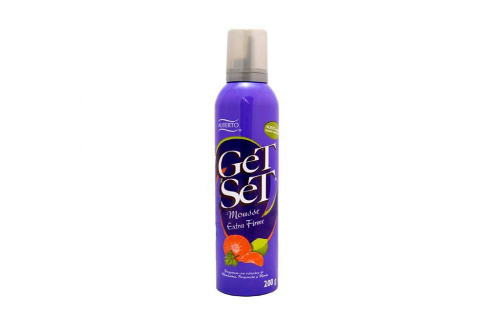 Get Set Mousse Extra Firme Frasco Con 200 g
