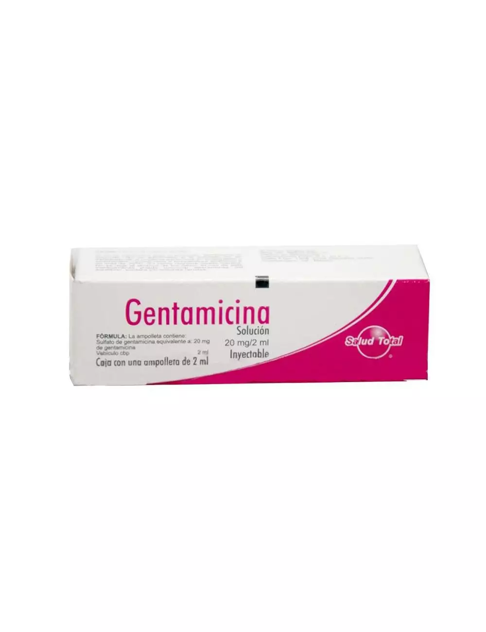 Gentamicina 20 mg Solución Inyectable  Caja Con 1 Ampolleta -  RX2