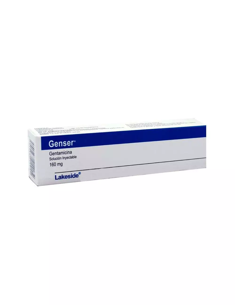 Genser Gentamicina Solución Inyectable Caja Con  1 Jeringa Prellenada -RX2