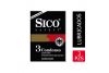 Sico Negro Preservativo Caja Con 3 Condones
