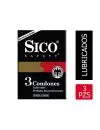 Sico Negro Preservativo Caja Con 3 Condones