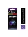 Sico Excess Preservativo Caja Con 3 Condones