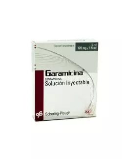 Garamicina 120mg Caja Con 5 Ampolletas - RX2