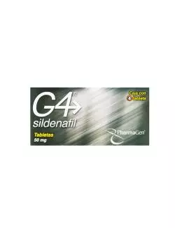 G4 Orodispersables 50 mg Caja Con 4 Tabletas