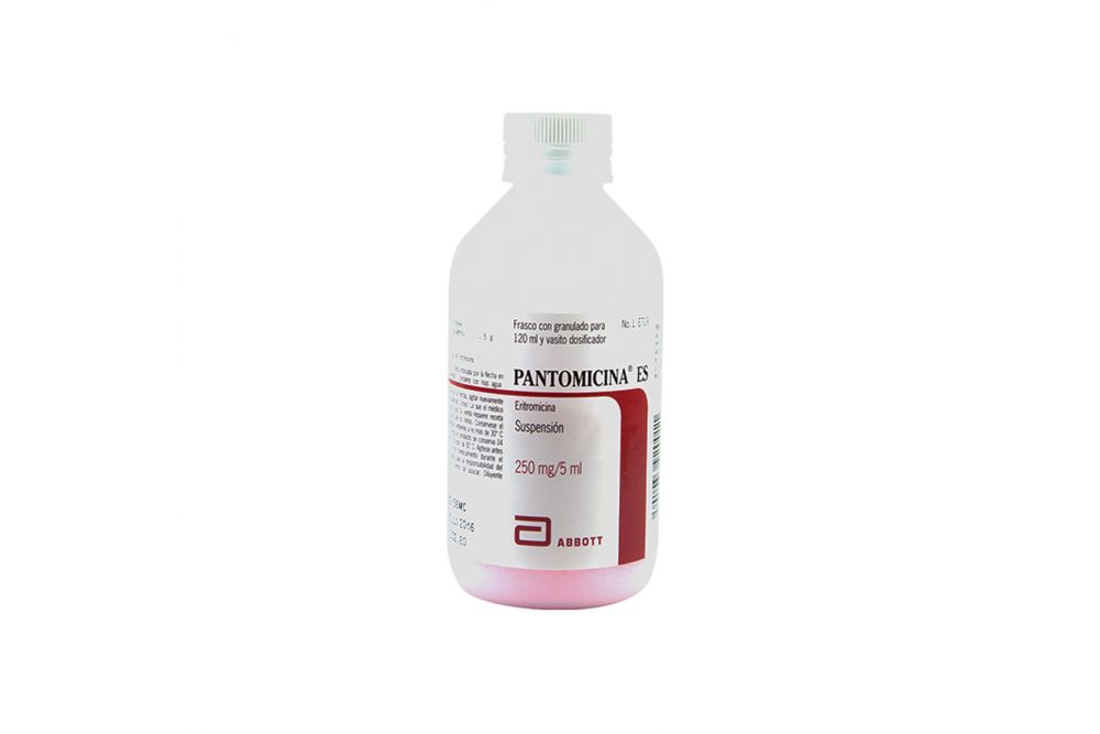 FRM-Pantomicina Es Suspensión 250 mg Frasco Con Granulado Para 120 mL-  RX2