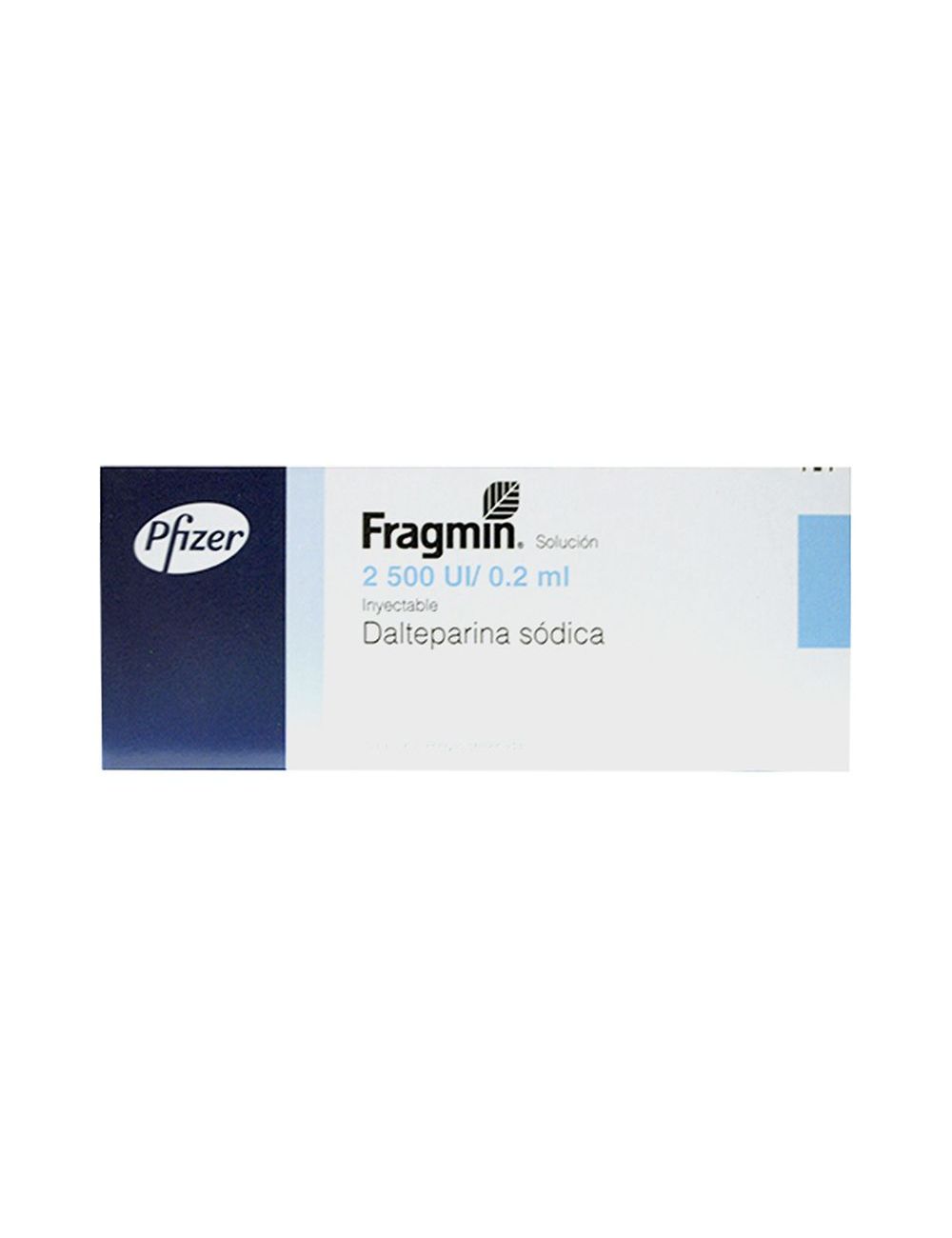 Fragmin 2500 UI / 0.2 mL Soluciòn Inyectable Caja con 2 Jeringas Prellenadas