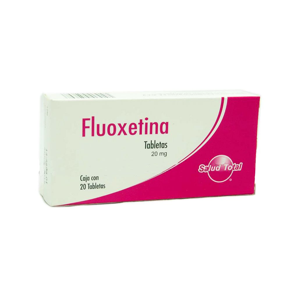 Precio Fluoxetina 20 mg con 20 tabletas | Farmalisto MX