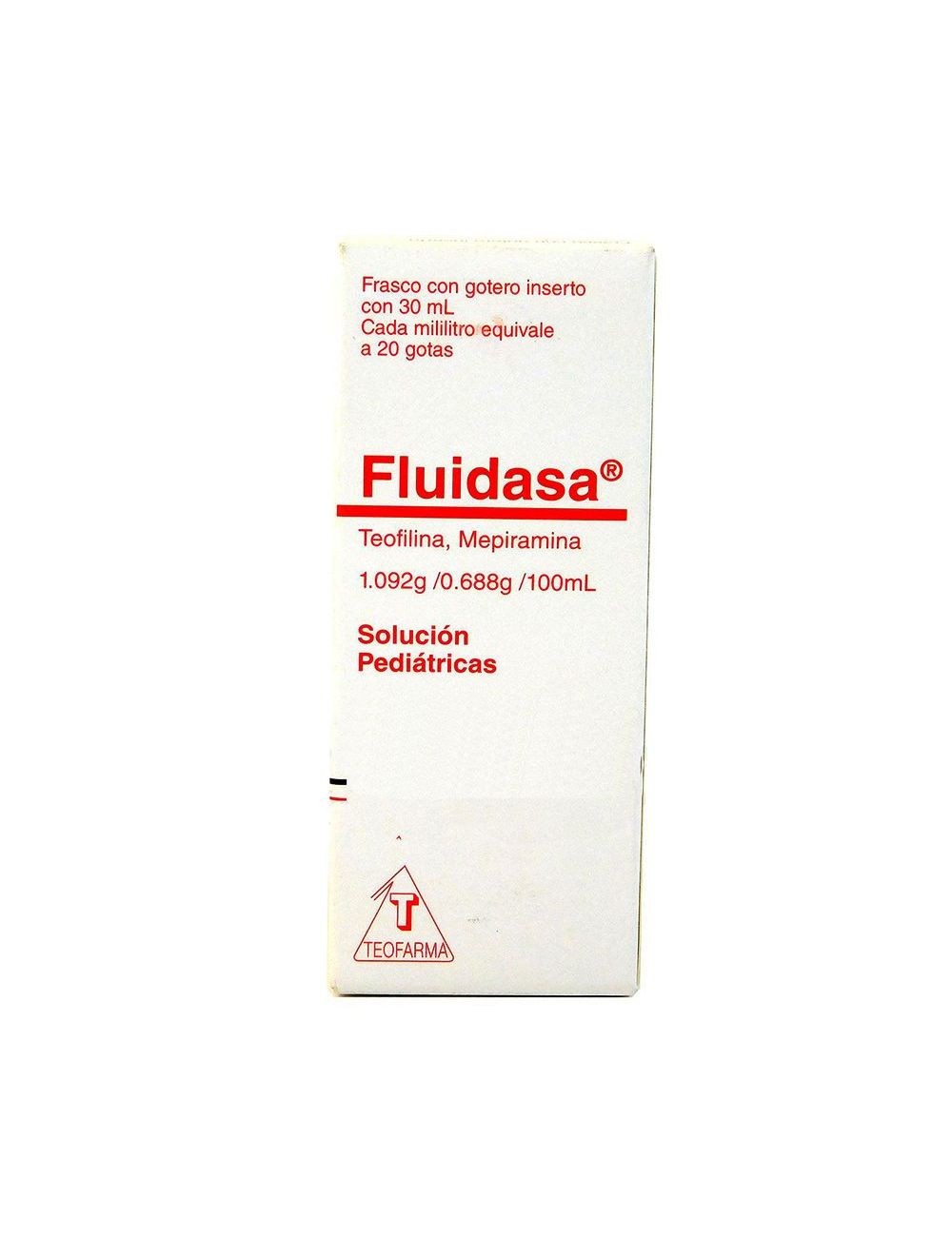 Fluidasa Soluciòn Pediátrica Frasco con Gotero Con 30 mL