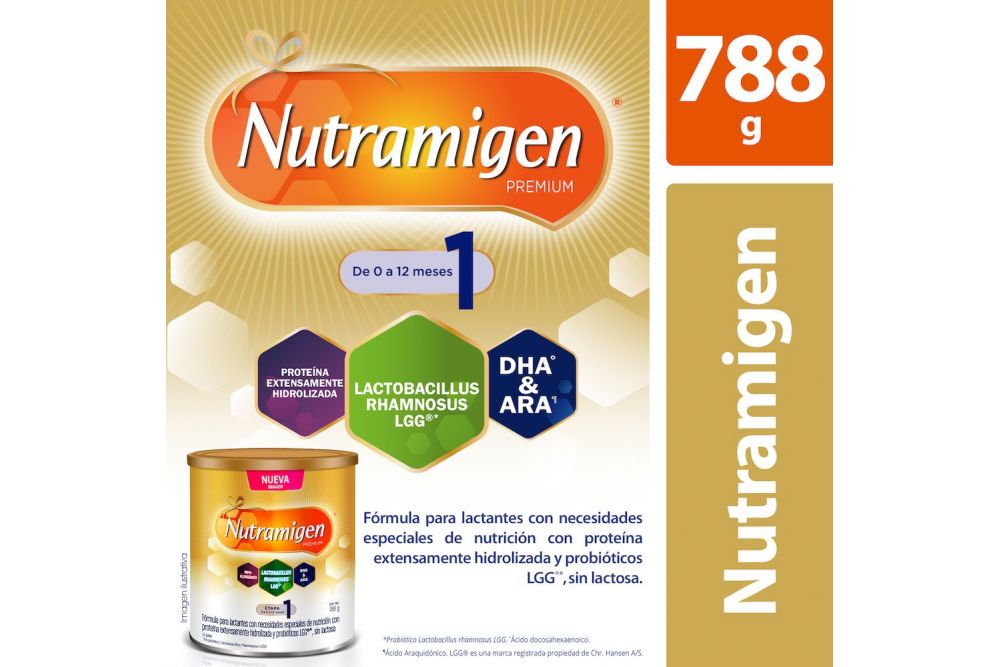 Nutramigen Premium 0 a 12 meses, 788 g