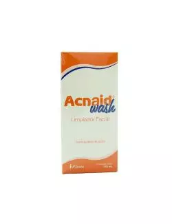 Acnaid Wash Limpiador Facial Caja Con Frasco Con 150 mL