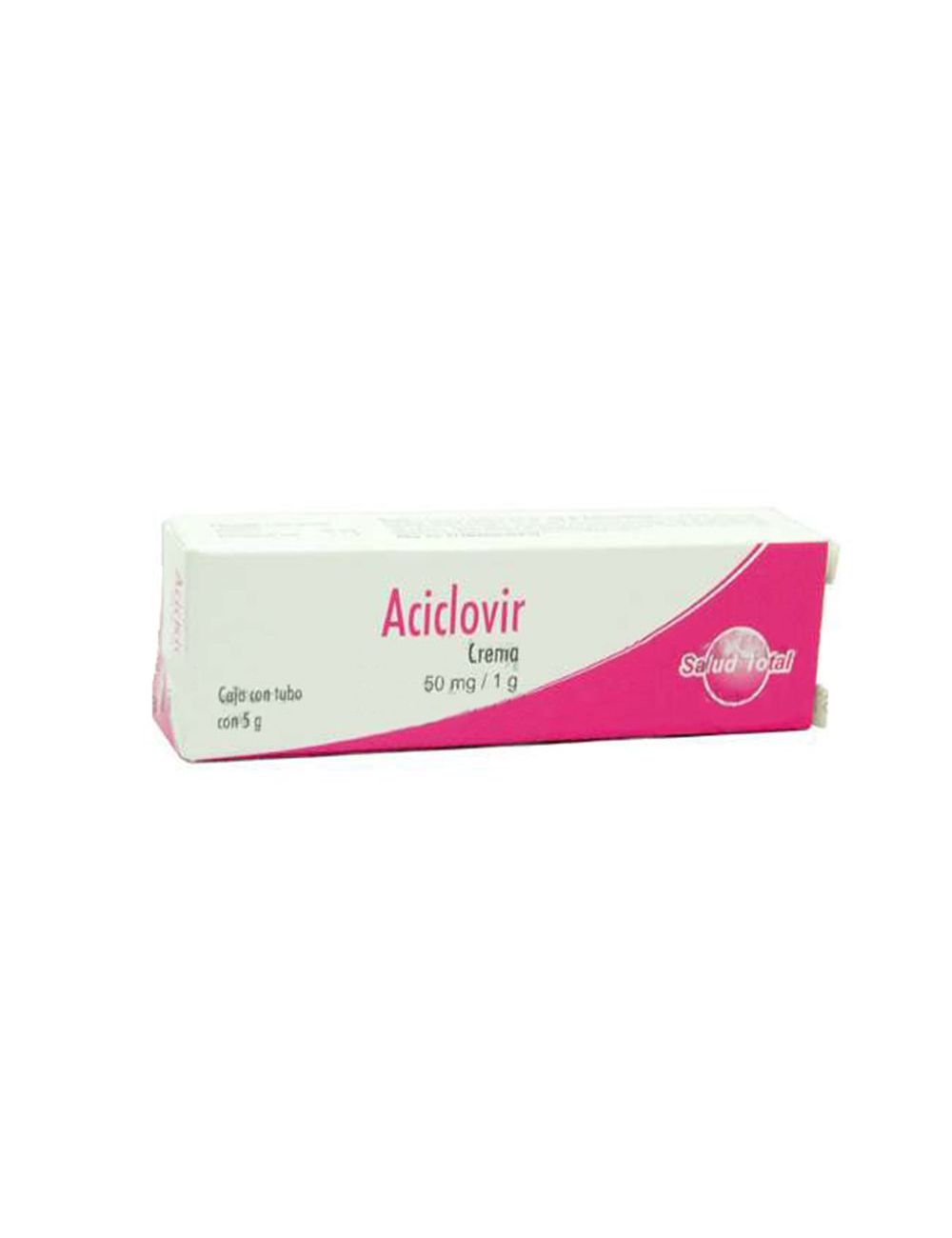 Aciclovir Crema  50 mg / 1 g Caja Con Tubo Con 5 g