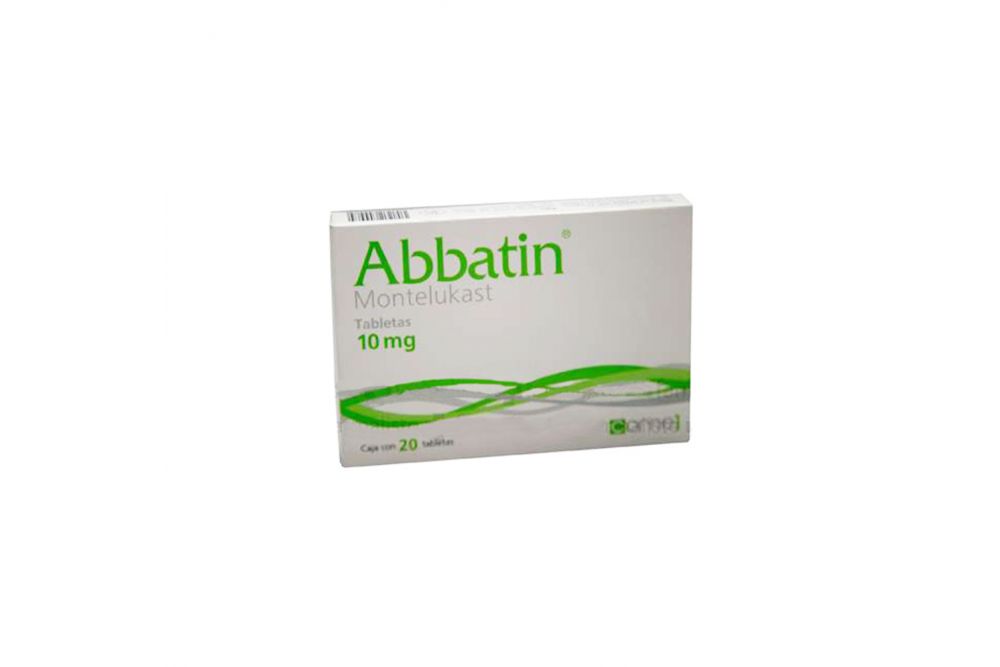 Abbatin 10 mg Caja Con 20 Tabletas