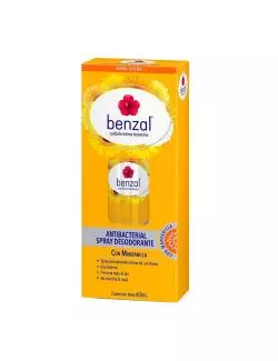 Benzal Manzanilla Desodorante Frasco Spray Con 60 mL