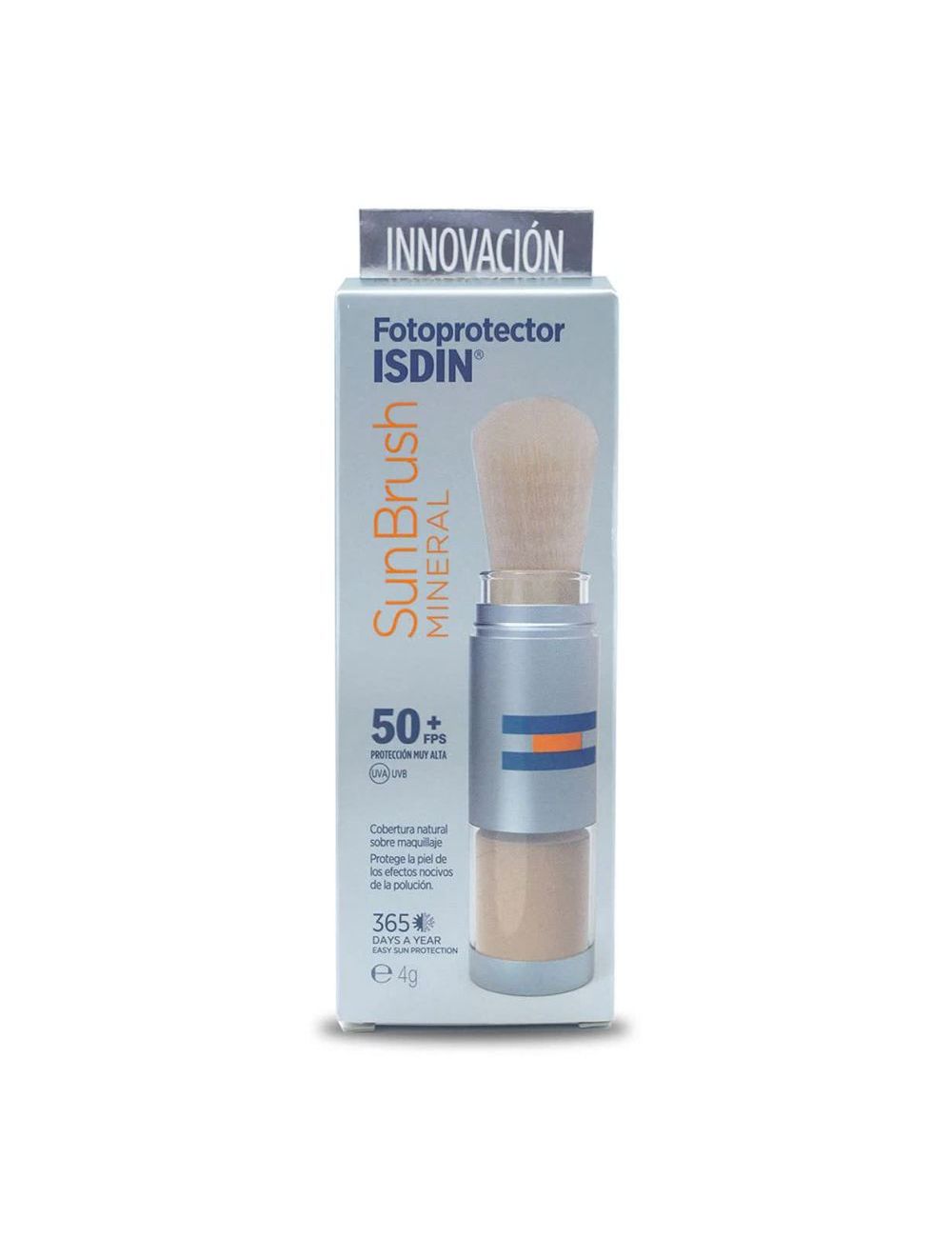 Fotoprotector Isdin Sun Brush Mineral 50+ Con 4 g Fotoprotector Isdin Sun Brush Mineral 50+ Con 4 g