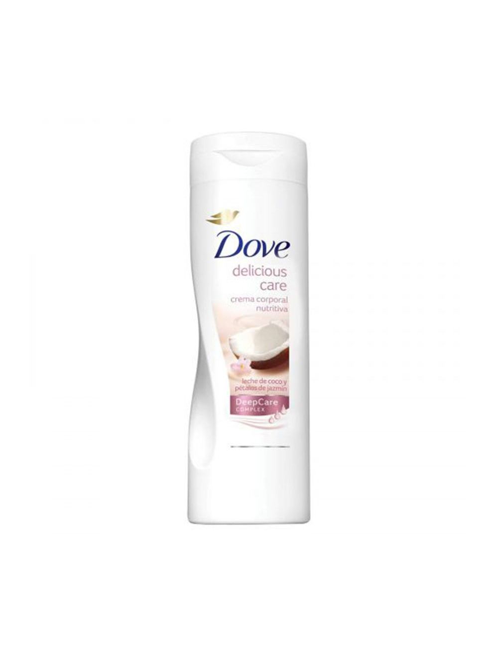 Crema Dove Leche Coco Jazmin Botella Con 400 mL