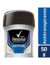 Antitranspirante Rexona Active Stick Men Barra Con 50 g