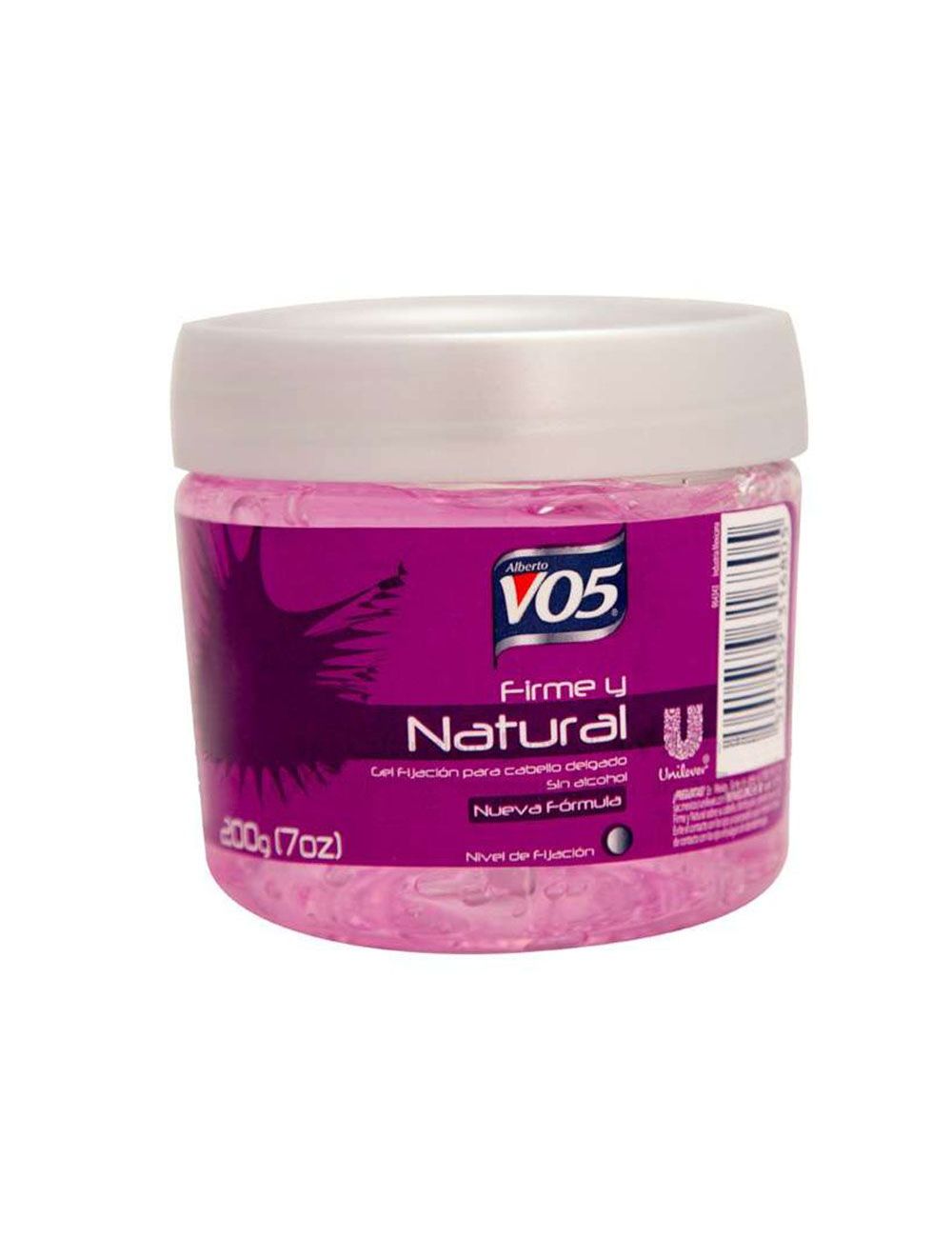 Alberto VO5 Firme y Natural Gel Bote Con 200g