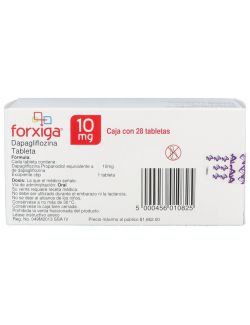forxiga® 10mg/1000mg 28 Tabletas | Dapagliflozina | AstraZeneca