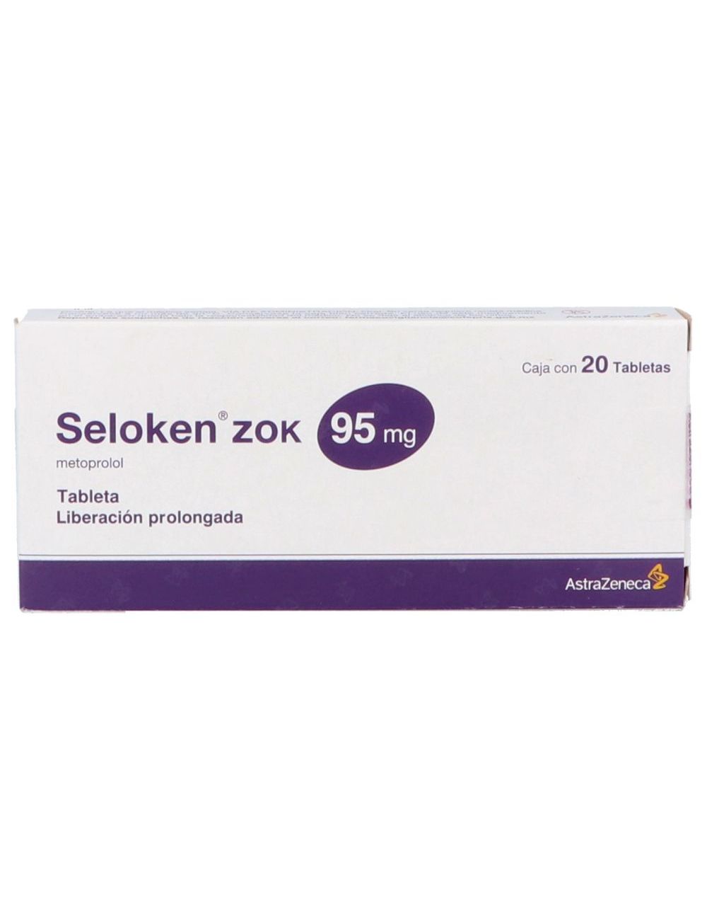 Seloken Zok 95mg Caja Con 20 Grageas Seloken Zok 95mg Caja Con 20 Grageas