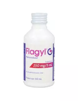 Flagyl Suspensión 250mg/5mL Frasco Con 120mL