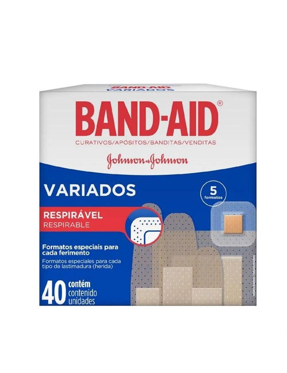 Band-Aid Variados 40 piezas