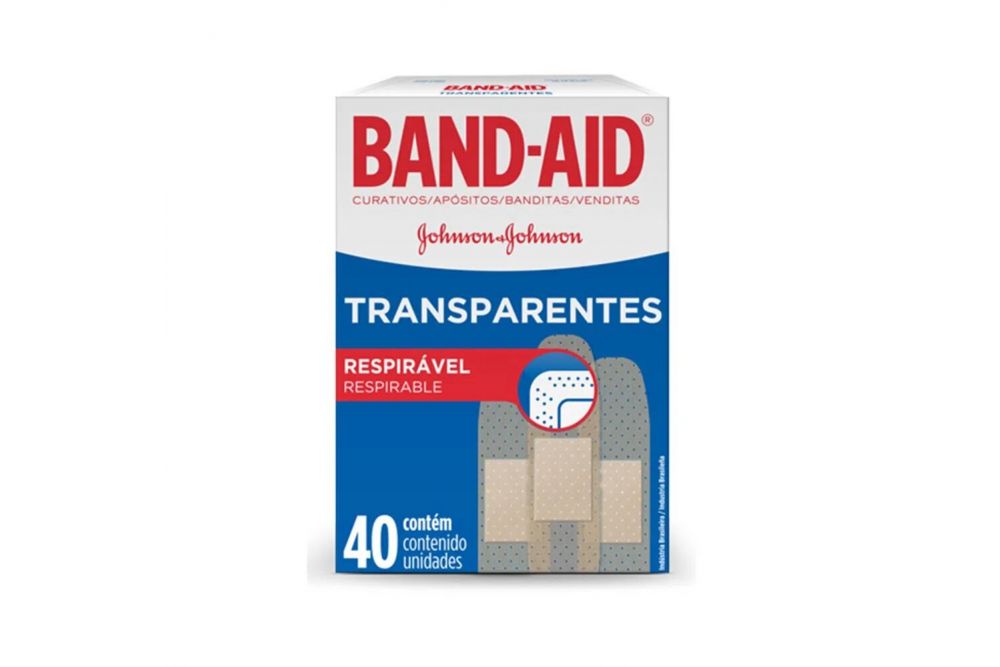 Band-Aid Transparentes C 40