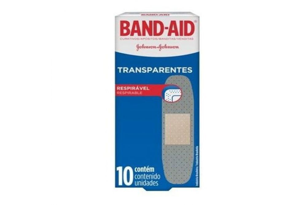 Band-Aid Transparentes C 10