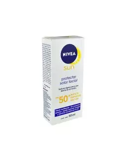 Bloqueador Nivea Sun Facial Fps 50