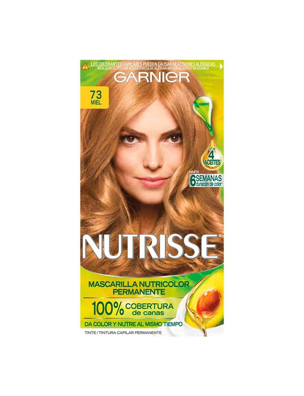 Tinte Garnier Nutrisse Miel 73 Caja Con Tubo En Crema Tinte Garnier Nutrisse Miel 73 Caja Con Tubo En Crema