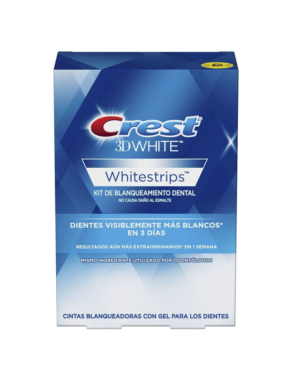 Crest 3D Whitestrips Banditas Blanqueadoras 14 Piezas Crest