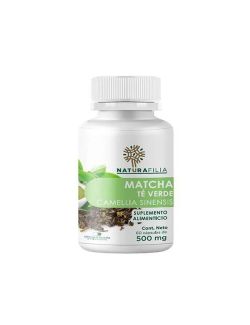 Matcha (Te Verde) Bote Con 60 Cápsulas De 500 mg