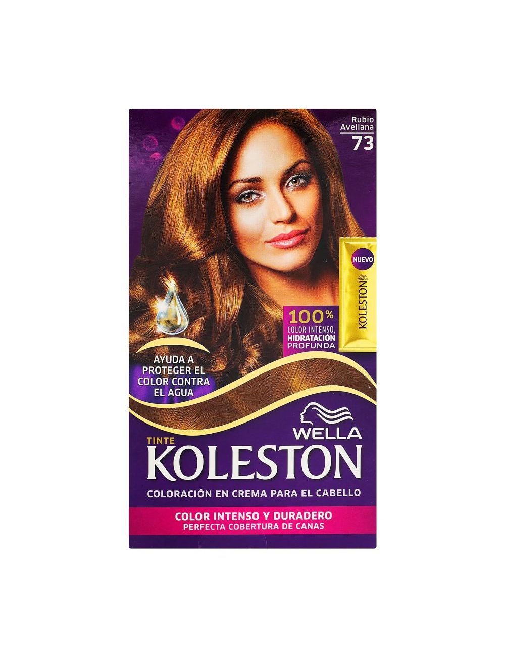 Tinte Koleston Rubio Avellana 73 Caja Con Tinte