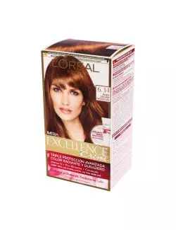 TINTE CAPILAR IMÉDIA L'ORÉAL PARIS RUBIO OSCURO CHOCOLATE CAJA 5 PIEZAS