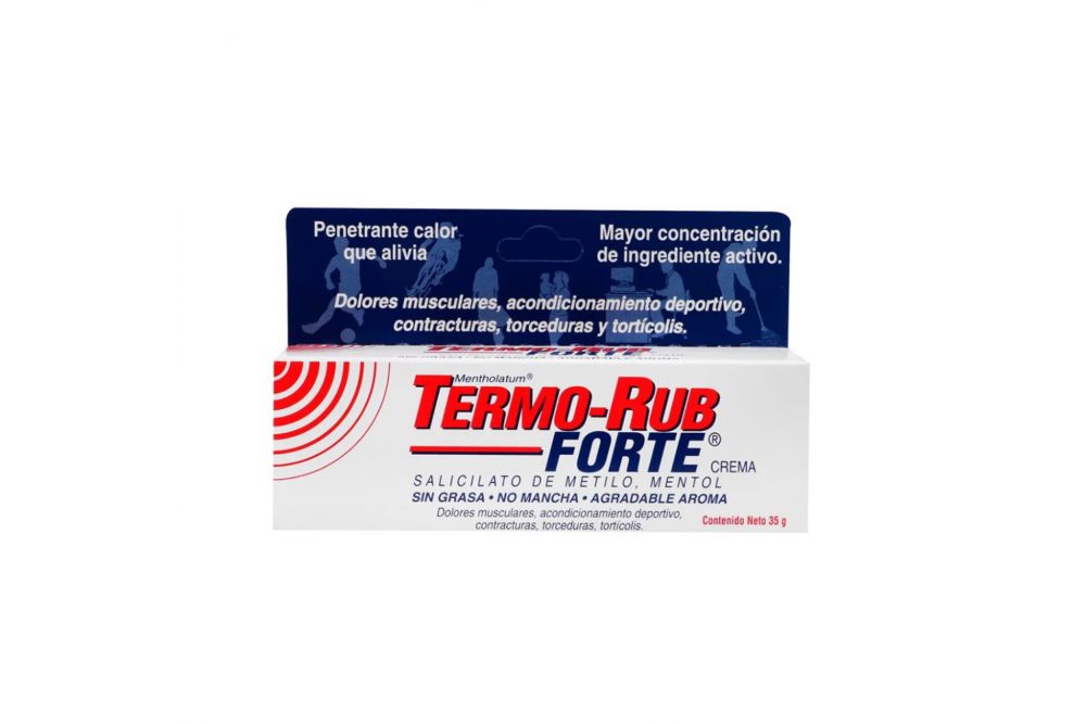 Termo Rub Forte Crema 35 g Caja Con Tubo