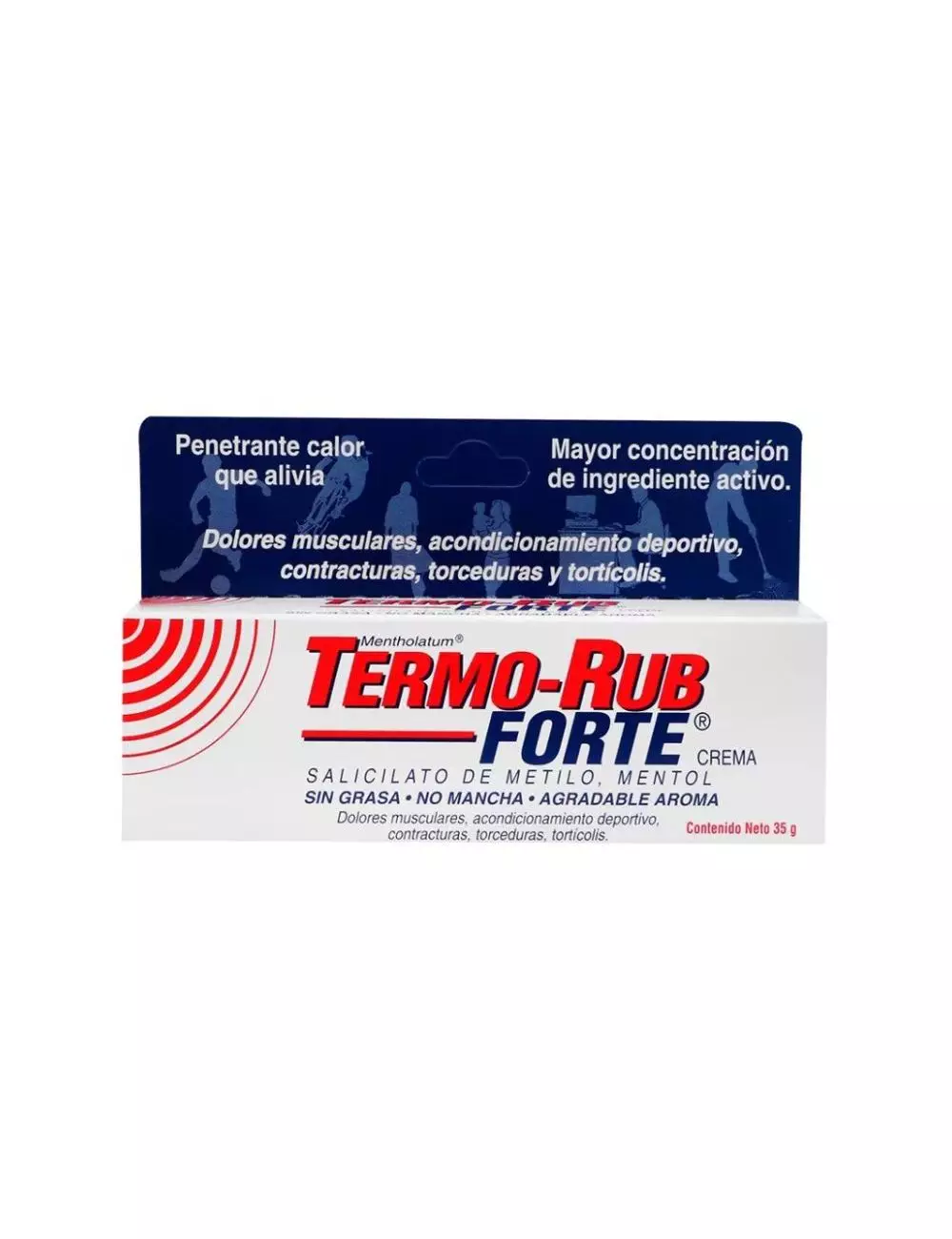 Termo Rub Forte Crema 35 g Caja Con Tubo