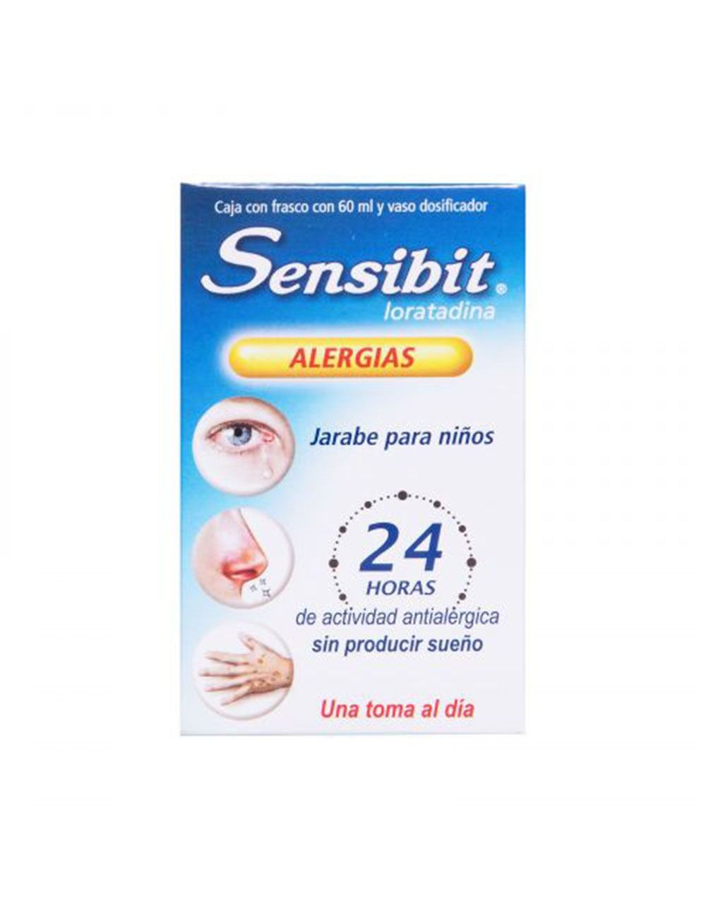 Sensibit Jarabe Para Niños Caja Con Frasco Con 60 mL