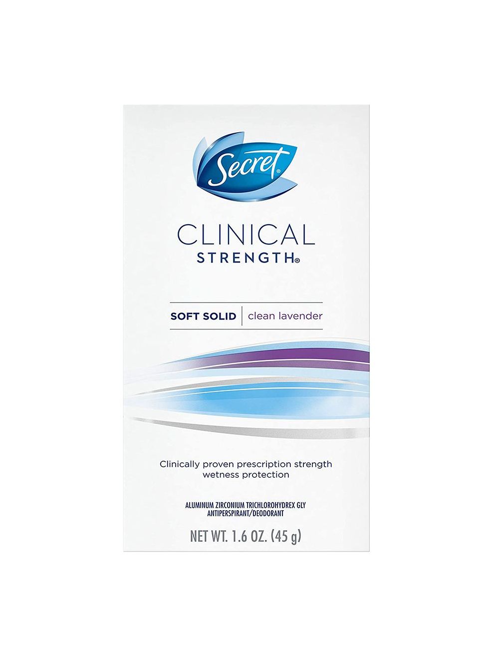 Antitranspirante Secret Clinical Strength Smooth Solid Stick Caja Con Barra Con 45 g