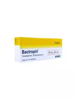 Bactropin 160 mg/ 800 mg Con 14 Tabletas -RX2