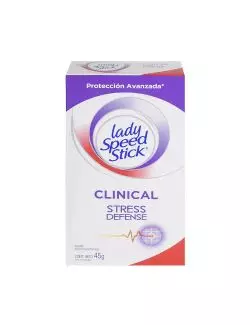 Antitranspirante Lady Speed Stick Stress Defense Caja Con Barra Con 45 g