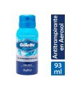 Antitranspirante Gillette Endurance Cool Wave En Aerosol Envase Con 93 mL