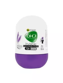 Antitranspirante Garnier Bí-O Woman Invisible Bio-Eficacia Roll-On Con 50 mL